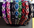 Custom Color Byzantine Chainmail Bracelet | Handmade Personalized Aluminum Jewelry