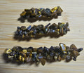 Tiger's Eye Chip Barrette | Wire Wrapped Gemstone Hair Clip