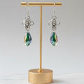 Byzantine Earrings on Display Stand