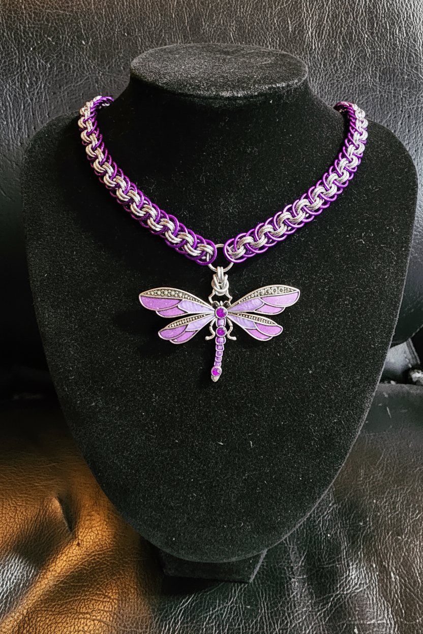 Clean Dragonfly Necklace