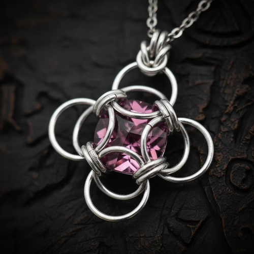 Morning Star Amethyst - Close Up Detail